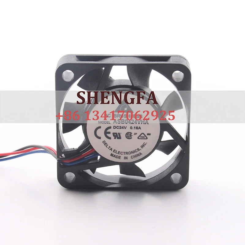ASB0424VHA-MM Delta 5V 12V 48V DC 24V 0.16A AC EC 4010 40X40X10MM 4CM Dual Ball Bearing Micro High air Volume Silent Cooling Fan
ASB0424VHA-MM Delta 5V 12V 48V DC 24V 0.16A AC EC 4010 40X40X10MM 4CM Dual Ball Bearing Micro High air Volume Silent Cooling Fan