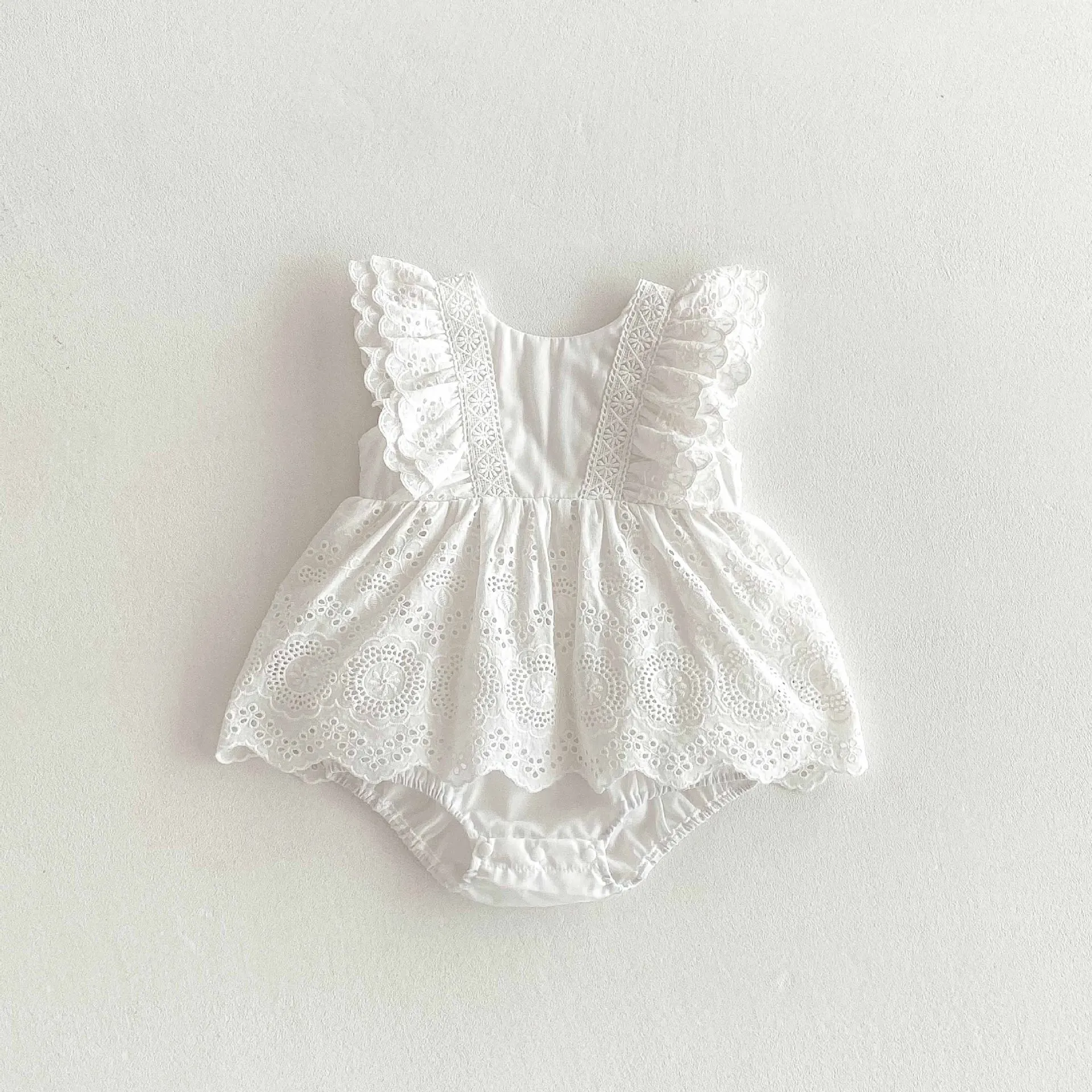 MILANCEL 2025 Baby Girls Summer Clothing 0-2Y Infant Solid Color Bodysuit Newborn Lace Ruffled Onesie Dress Toddler One Piece
MILANCEL 2025 Baby Girls Summer Clothing 0-2Y Infant Solid Color Bodysuit Newborn Lace Ruffled Onesie Dress Toddler One Piece