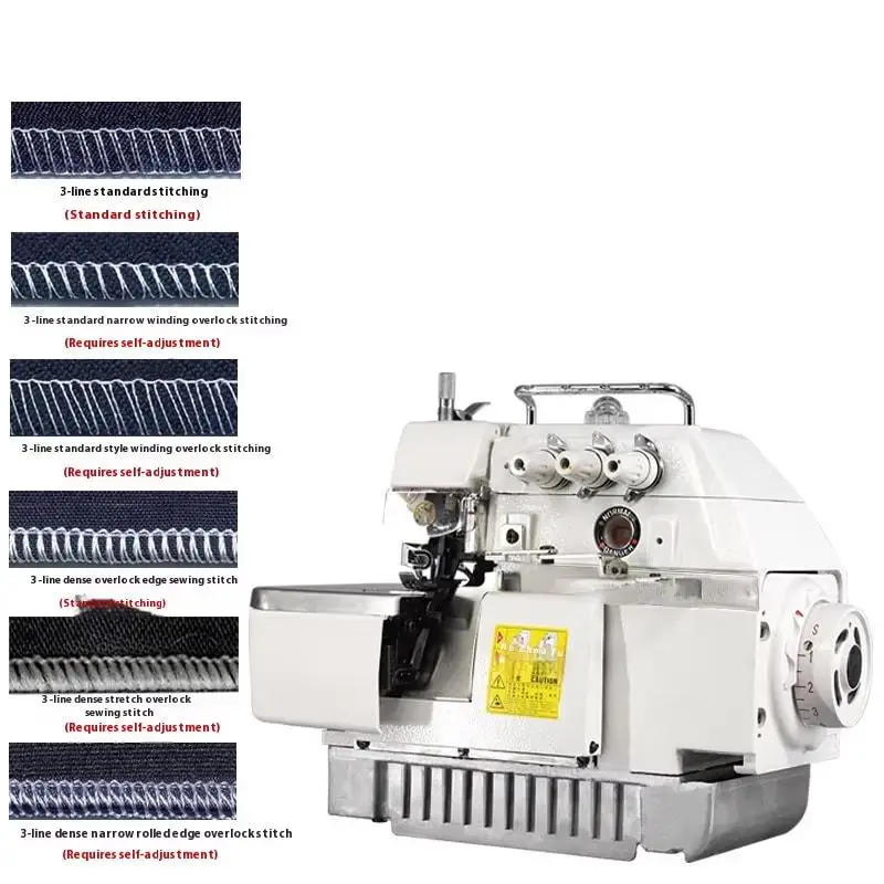 737 Direct-Drive Three-Thread Overlock Sewing Machine Household and Industrial Quilting Edge Coding and Hemming Machine
737 Direct-Drive Three-Thread Overlock Sewing Machine Household and Industrial Quilting Edge Coding and Hemming Machine