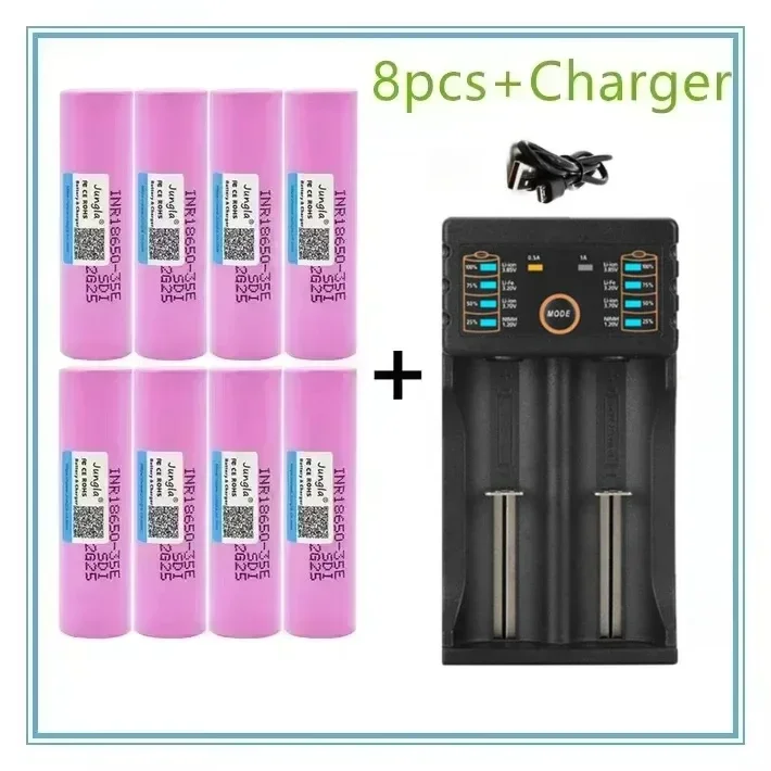 New best-selling lithium-ion battery in 2025, rechargeable battery 1865035e, 3.7 V 3500mAh+charger
New best-selling lithium-ion battery in 2025, rechargeable battery 1865035e, 3.7 V 3500mAh+charger