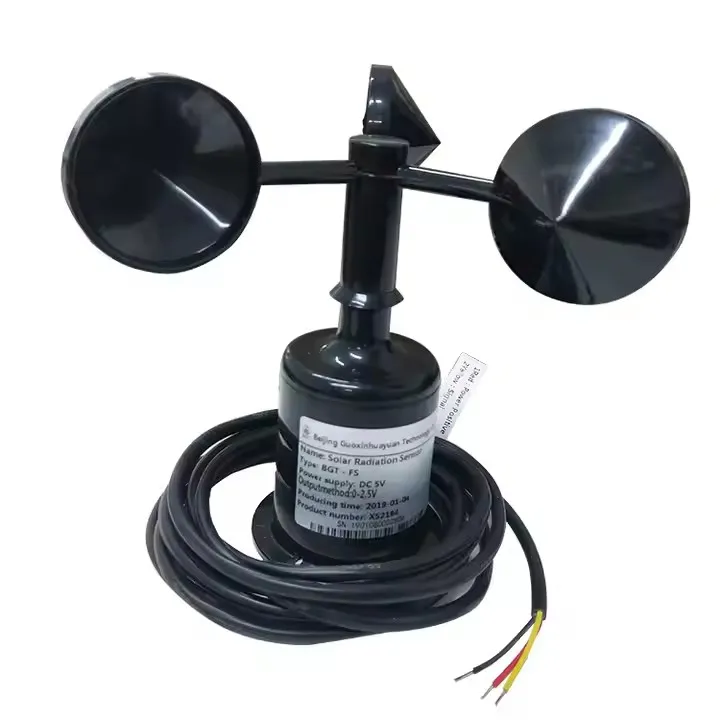 2026 3 Cup Power Pulse RS485 Analog Voltage Output 4-20mA 0-5V Output Plastic Anemometer Rs485 Wind Speed Sensor for Weather Sta
2026 3 Cup Power Pulse RS485 Analog Voltage Output 4-20mA 0-5V Output Plastic Anemometer Rs485 Wind Speed Sensor for Weather Sta