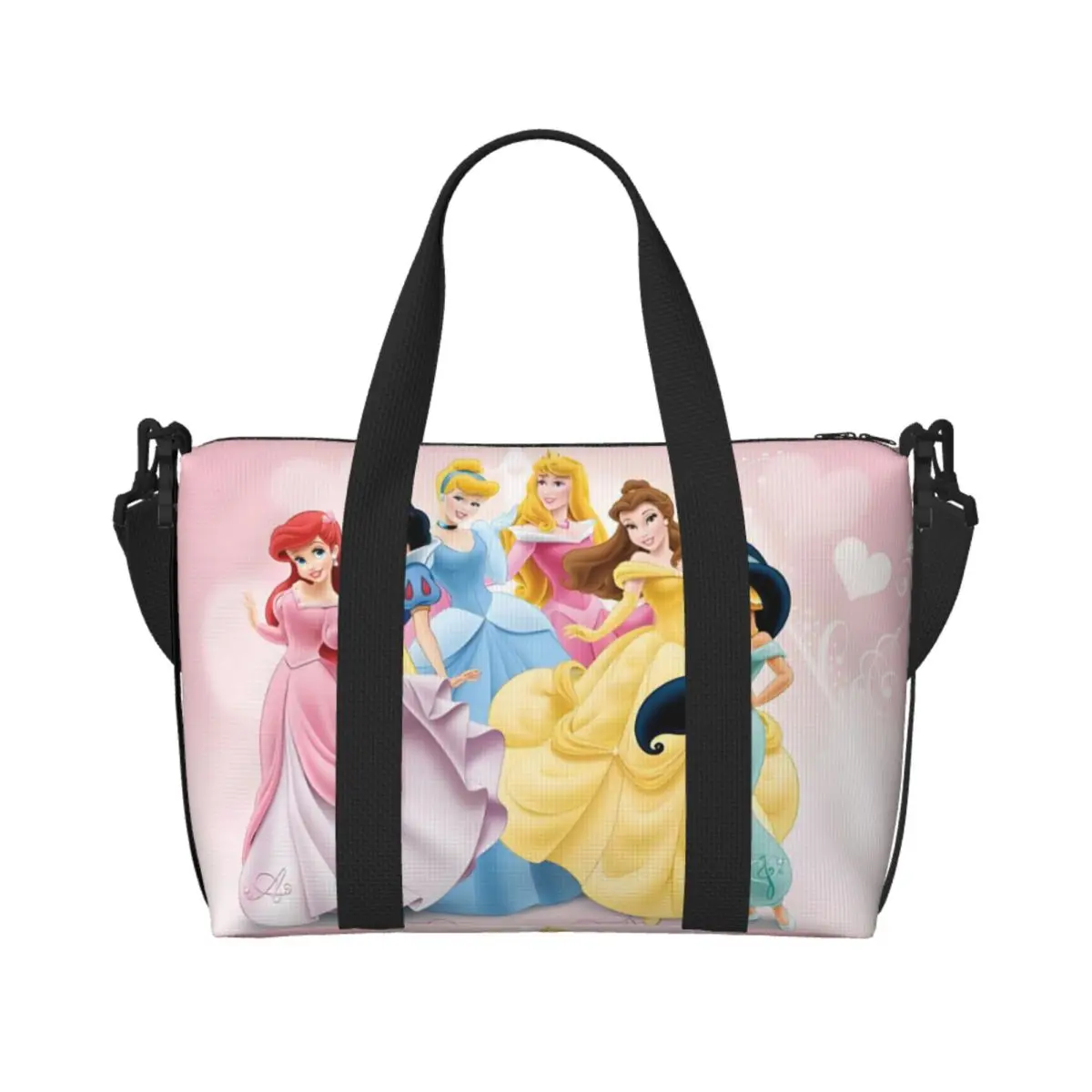 Custom Large Princess Tote Bag for Women Adorable Cartoon Movie Kawaii Film Shopper Shoulder Beach Gym Travel Bag
Custom Large Princess Tote Bag for Women Adorable Cartoon Movie Kawaii Film Shopper Shoulder Beach Gym Travel Bag