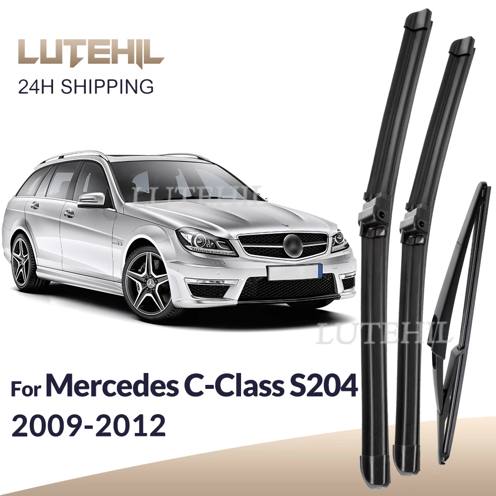 Wiper Front Rear Wiper Blades Set For Mercedes Benz C Class W204 2009 2010 2011 2012 Windshield Windscreen Front Rear 24"24"12"
Wiper Front Rear Wiper Blades Set For Mercedes Benz C Class W204 2009 2010 2011 2012 Windshield Windscreen Front Rear 24"24"12"