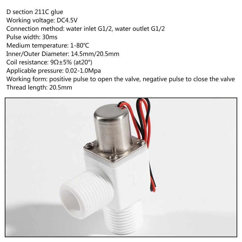 652F Brass Solenoid for Valve Water Pul for Valve Electromagnetic for Valve Positive Open Negative Off fo
652F Brass Solenoid for Valve Water Pul for Valve Electromagnetic for Valve Positive Open Negative Off fo