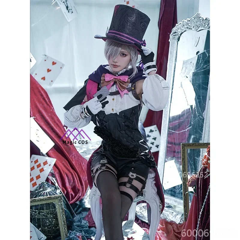 Genshin Impact Lyney Cosplay Costume Fontaine Magician Full Set Outfit Anime Game Clothing for Men Halloween Party Wear Hot Sale
Genshin Impact Lyney Cosplay Costume Fontaine Magician Full Set Outfit Anime Game Clothing for Men Halloween Party Wear Hot Sale