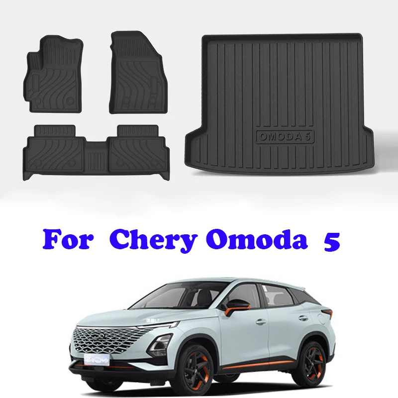 Car Floor Mats For Chery Omoda 2024 2023 Trunk Mat Waterproof Non-slip Foot Pad Fully Surrounded Carpet Kit Cargo liners
Car Floor Mats For Chery Omoda 2024 2023 Trunk Mat Waterproof Non-slip Foot Pad Fully Surrounded Carpet Kit Cargo liners