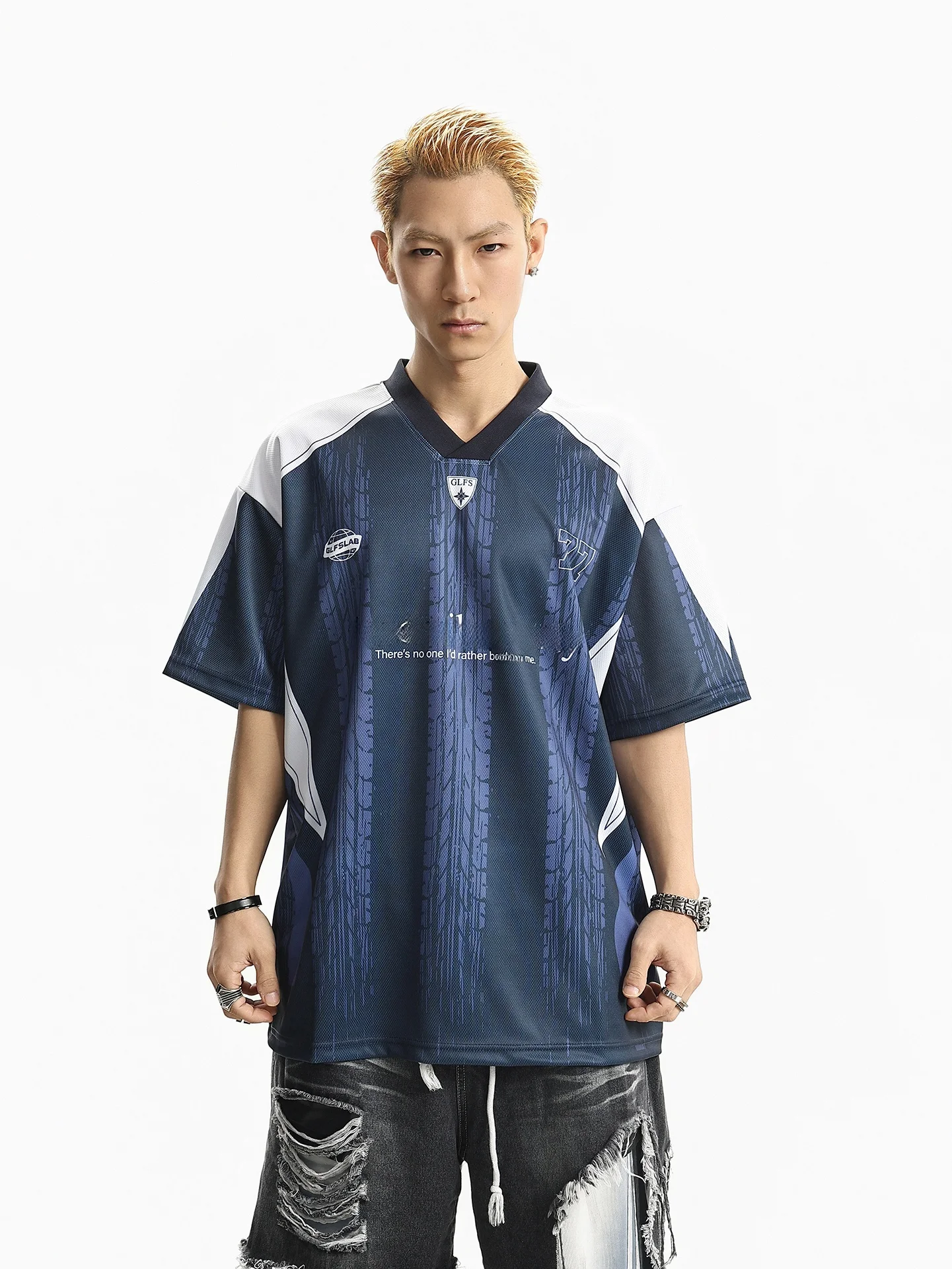 BETEBULE American High Street Trendy Brand Short Sleeve T-Shirt Men Summer Sport Style Loose Top V-neck Printed Stripes
BETEBULE American High Street Trendy Brand Short Sleeve T-Shirt Men Summer Sport Style Loose Top V-neck Printed Stripes