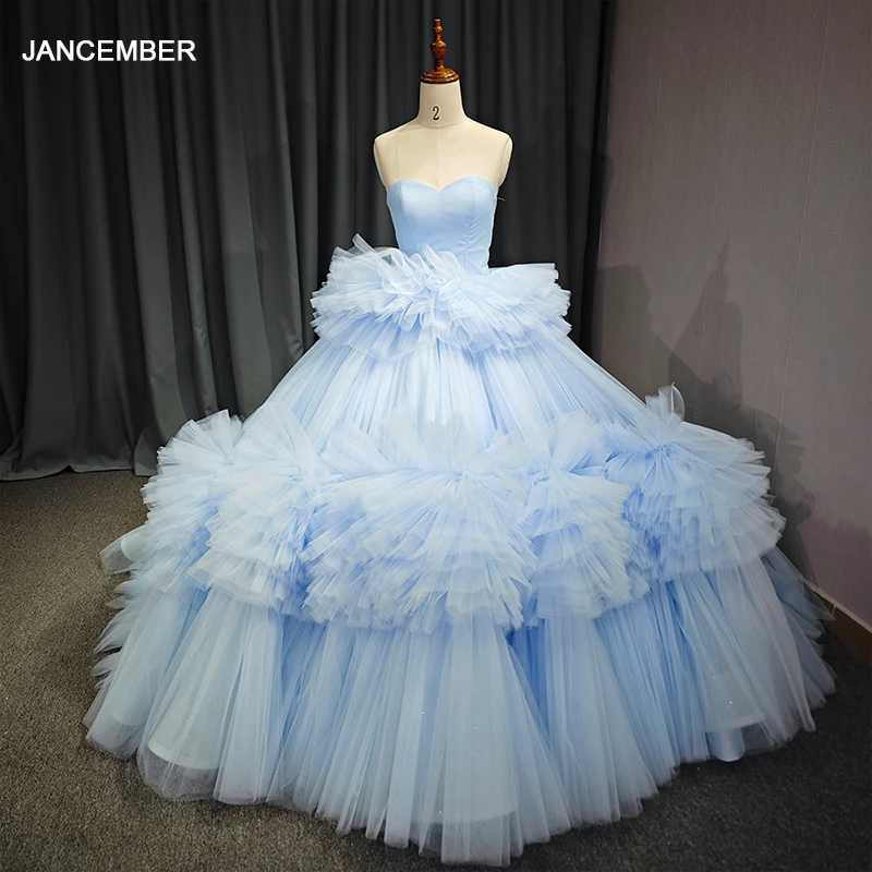 Индивидуальное синее длинное дешевое платье Quinceanera, бальное платье без бретелек из органзы, выпускное платье, платье de 15, quinceañera
Индивидуальное синее длинное дешевое платье Quinceanera, бальное платье без бретелек из органзы, выпускное платье, платье de 15, quinceañera