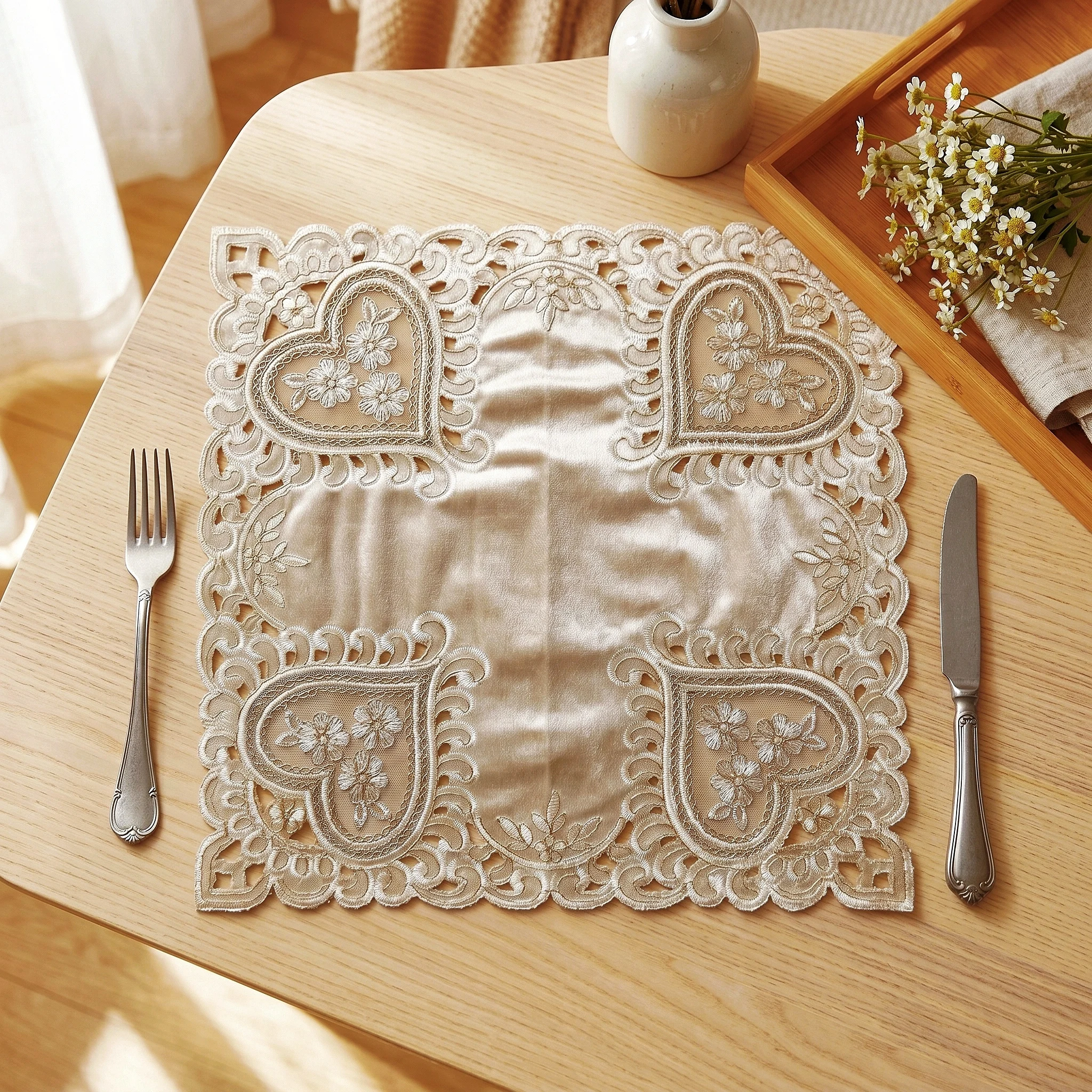 Placemat Set of 4 Decorative Tablecloths American Breakfast Placemats Bright Velvet Large Plates Mats Rose Gold Table Pad
Placemat Set of 4 Decorative Tablecloths American Breakfast Placemats Bright Velvet Large Plates Mats Rose Gold Table Pad