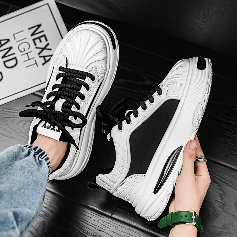 Белые кроссовки Faionable Spor, мужские увеличенные кроссовки Thi Bot Casual oes, осень 2024, Новое поступление, удобные универсальные лоферы...
Белые кроссовки Faionable Spor, мужские увеличенные кроссовки Thi Bot Casual oes, осень 2024, Новое поступление, удобные универсальные лоферы...