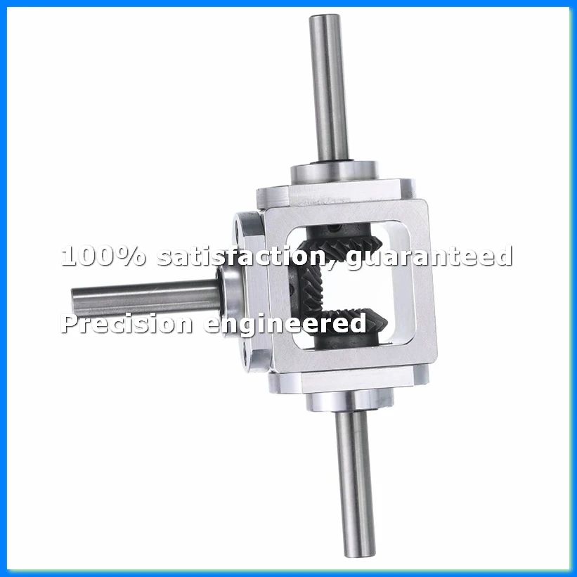 Gear-Box 90 Degree Right Angle Bevel- 1:1 Reversing Double Output Shaft 1 Module 20 Teeth Bevel Gear-A79U
Gear-Box 90 Degree Right Angle Bevel- 1:1 Reversing Double Output Shaft 1 Module 20 Teeth Bevel Gear-A79U