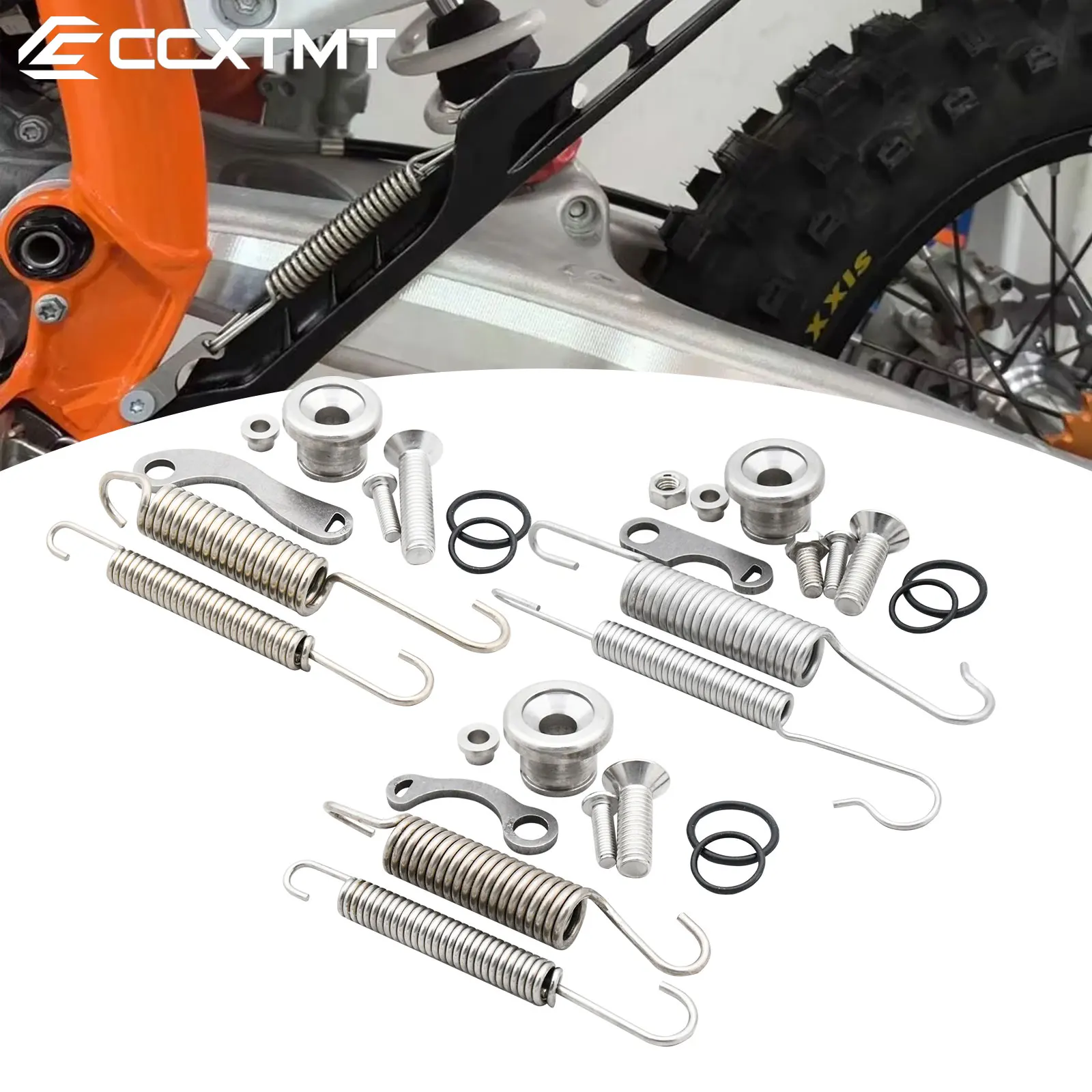 Motorcycle Kickstand Side Stand Springs Kit For KTM XCF XC XCFW XCW SX SXF EXC EXCF 150 200 250 300 350 400 450 500 Universal
Motorcycle Kickstand Side Stand Springs Kit For KTM XCF XC XCFW XCW SX SXF EXC EXCF 150 200 250 300 350 400 450 500 Universal