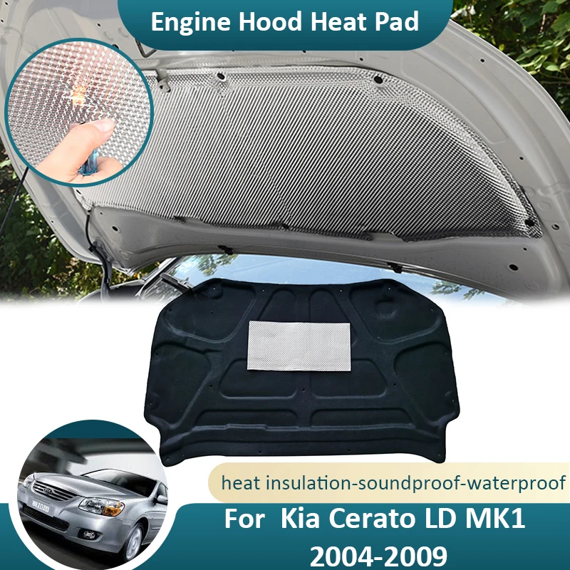 Двигатель Переднего Капота для Kia Cerato LD Sephia Spectra MK1 2004 2005 2006 2007 2008, огнестойкий тепловой и звукоизоляционный коврик
Двигатель Переднего Капота для Kia Cerato LD Sephia Spectra MK1 2004 2005 2006 2007 2008, огнестойкий тепловой и звукоизоляционный коврик