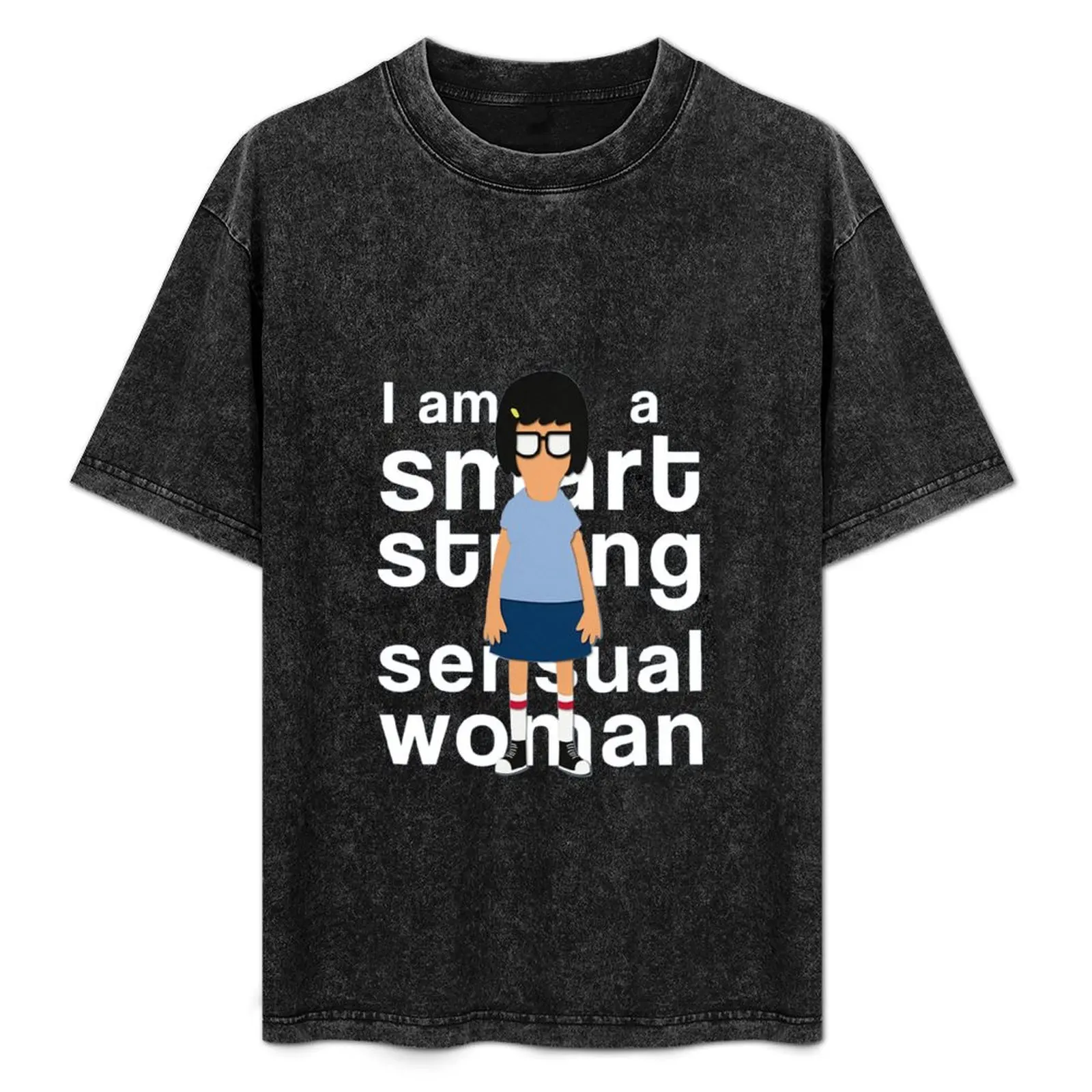 Tina - Black T-Shirt Simple Line Art Print Tee
Tina - Black T-Shirt Simple Line Art Print Tee