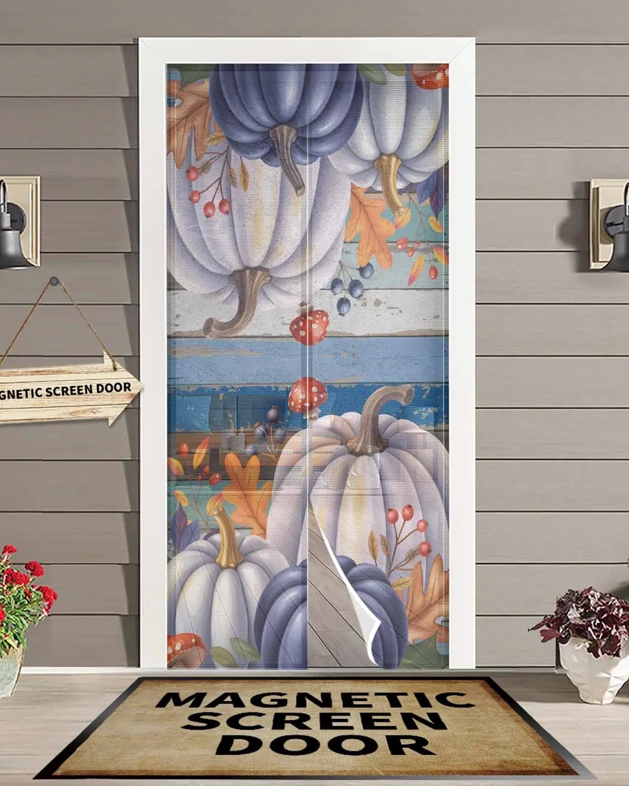 Винтажная магнитная дверная занавеска с тыквой и грибами для гостиной, спальни, дома, противомоскитная занавеска для двери
Винтажная магнитная дверная занавеска с тыквой и грибами для гостиной, спальни, дома, противомоскитная занавеска для двери