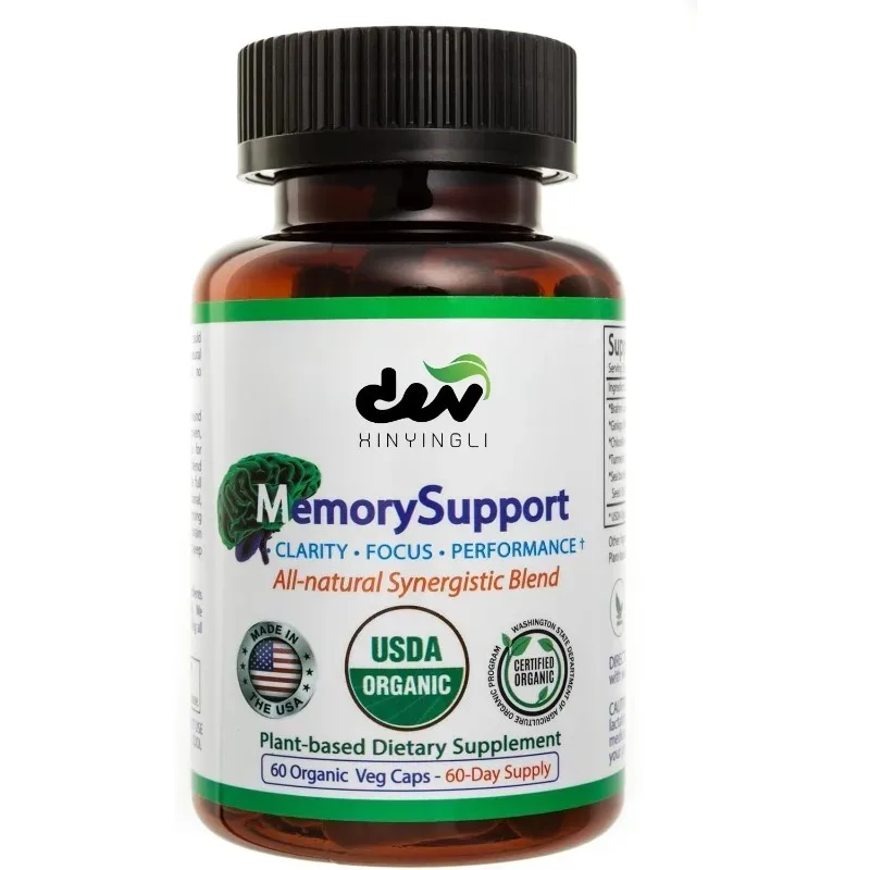 Organic memory support supplement, suitable for mental fatigue|exhausted memory, containing extracts such as ginkgo leaves
Organic memory support supplement, suitable for mental fatigue|exhausted memory, containing extracts such as ginkgo leaves