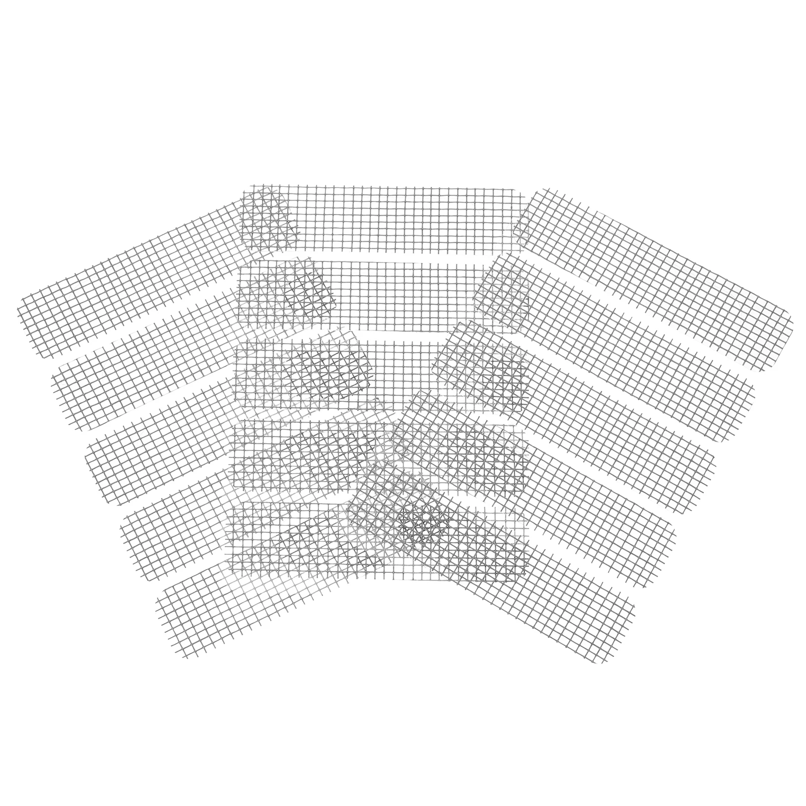 25pcs Screen Repair Stickers Self-adhesive Mesh Patches PVC Kit Gray 5X5cm Size High Viscosity Tape Fix Broken Screens Mosquito
25pcs Screen Repair Stickers Self-adhesive Mesh Patches PVC Kit Gray 5X5cm Size High Viscosity Tape Fix Broken Screens Mosquito