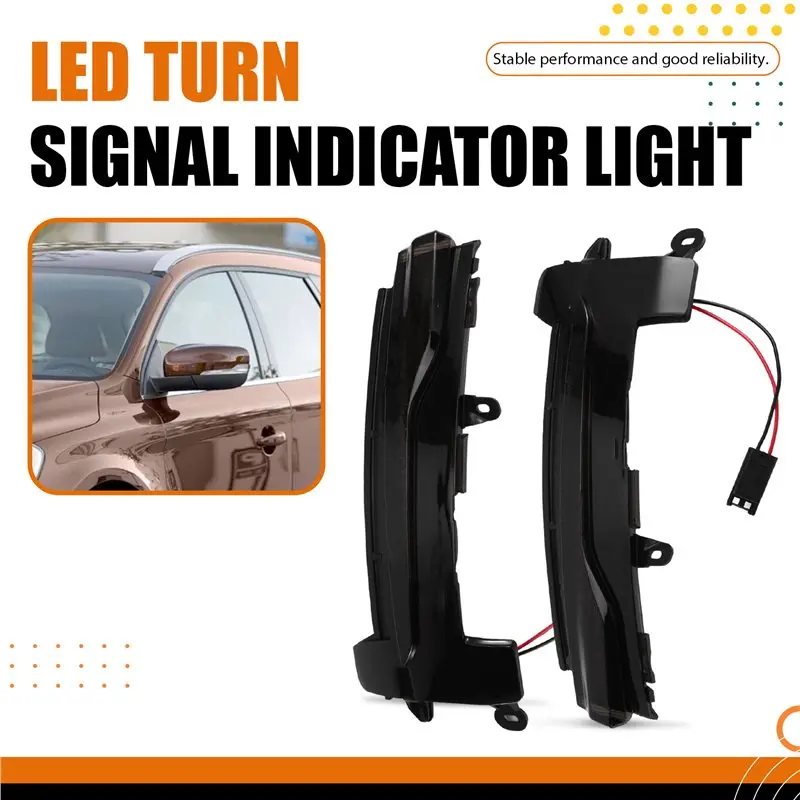 For Volvo XC60 2014-2017 LED Turn Signal Blinkers Indicators 1 Pair Dynamic Side Mirror Light 31371878 31371879-T48C
For Volvo XC60 2014-2017 LED Turn Signal Blinkers Indicators 1 Pair Dynamic Side Mirror Light 31371878 31371879-T48C