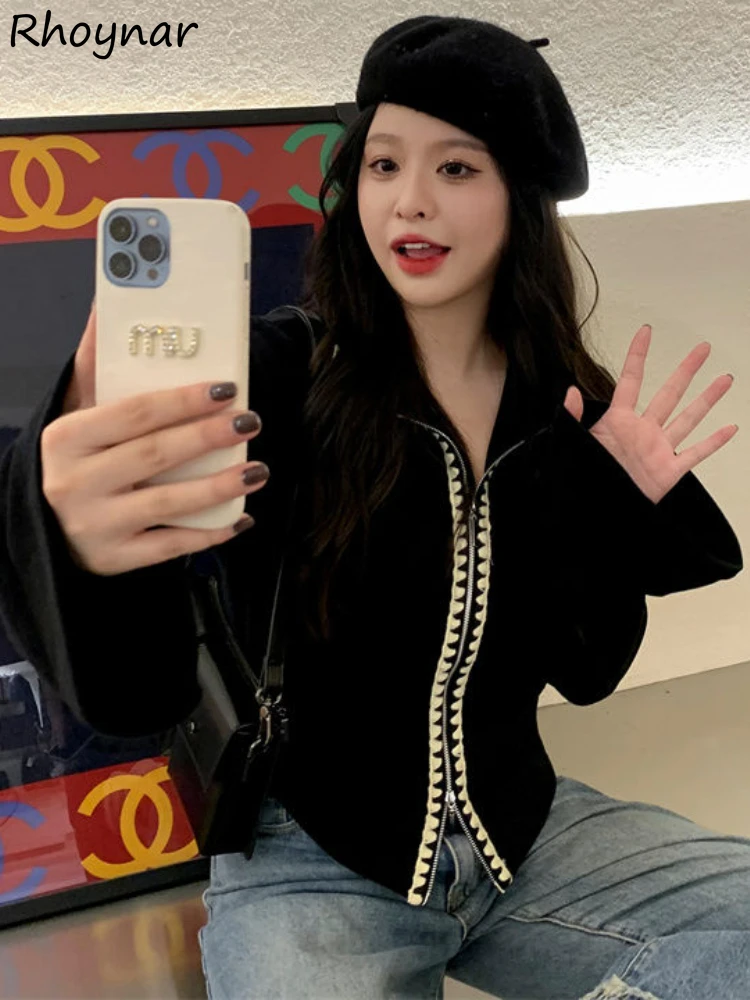 Vintage Jackets Women Solid Delicate Korean L-4XL Style Elegant Ulzzang Leisure Simple Aesthetic Basics Ladies Cool Streetwear
Vintage Jackets Women Solid Delicate Korean L-4XL Style Elegant Ulzzang Leisure Simple Aesthetic Basics Ladies Cool Streetwear