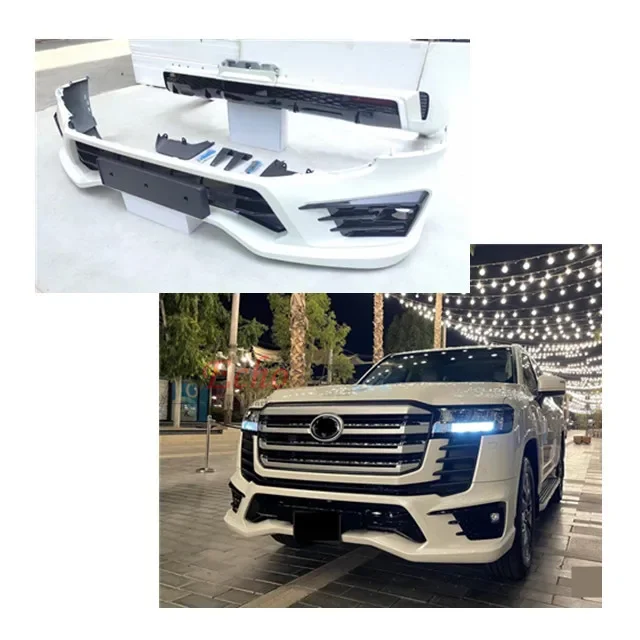 Middle east style body kit for Toyota Land cruiser 2022,Stylish body kit complete bumper for LC300. LC300 fender flare
Middle east style body kit for Toyota Land cruiser 2022,Stylish body kit complete bumper for LC300. LC300 fender flare