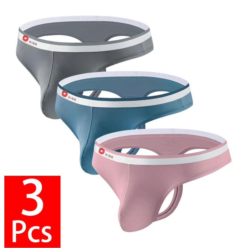 3PCS/Lot Mens Underwear Sexy Ice Silk G-string And Thong Low-rise Jockstrap Underpants Large Size U Pouch T-back Tangas Panties
3PCS/Lot Mens Underwear Sexy Ice Silk G-string And Thong Low-rise Jockstrap Underpants Large Size U Pouch T-back Tangas Panties
