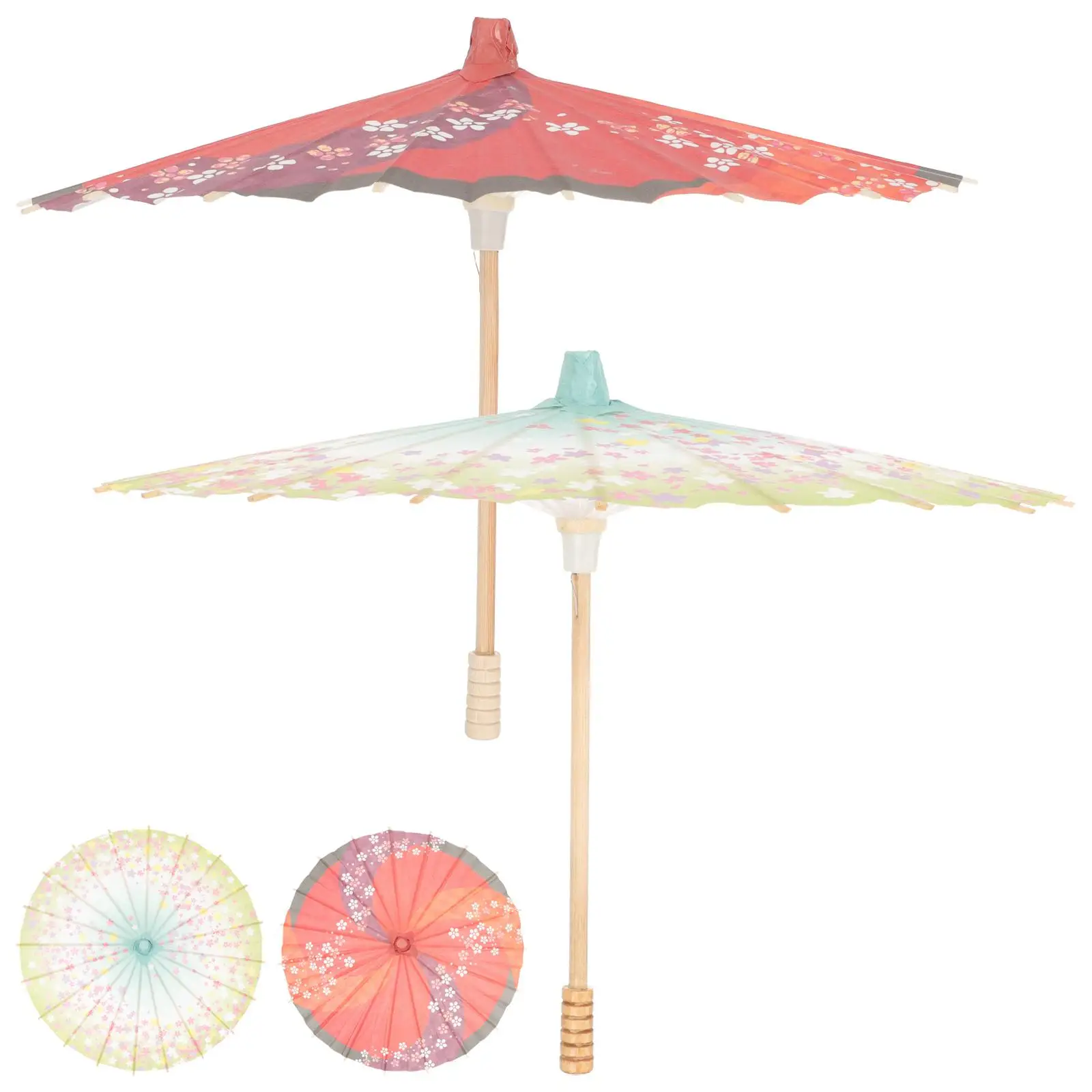 2 Pcs 30cm Decorative Umbrella Cherry Blossom Light Green Classical Japanese Paper for Festival Stage Photography Props Home
2 Pcs 30cm Decorative Umbrella Cherry Blossom Light Green Classical Japanese Paper for Festival Stage Photography Props Home