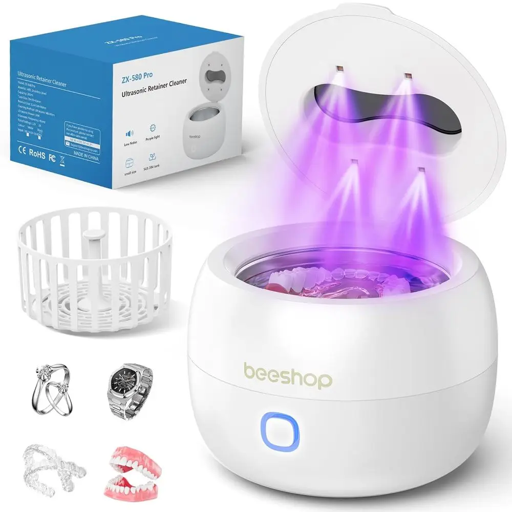 Ультразвуковой очиститель SHOP 2026 UltraRetainer – 45 кГц, для зубных кап, ретейнеров, капп, брекетов, элайнеров и зубных протезов, с 3 насадками
Ультразвуковой очиститель SHOP 2026 UltraRetainer – 45 кГц, для зубных кап, ретейнеров, капп, брекетов, элайнеров и зубных протезов, с 3 насадками