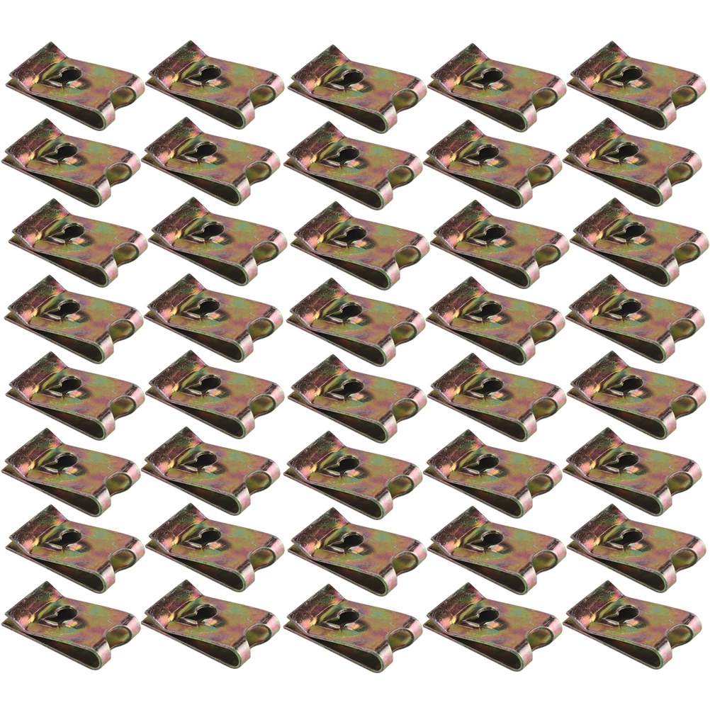 50pcs Reed Nut Fasteners High Strength Elasticity Manganese Steel U Clips Nut Spire U Clip Motorcycle Parts Engine
50pcs Reed Nut Fasteners High Strength Elasticity Manganese Steel U Clips Nut Spire U Clip Motorcycle Parts Engine