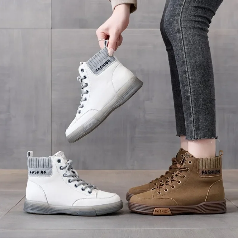 Ladies Ankle Boots Women's Winter Shoes Thick Soled Shock-absorbing Wear-resistant Anti Slip Warm Women's Shoes Zapatos De Mujer
Ladies Ankle Boots Women's Winter Shoes Thick Soled Shock-absorbing Wear-resistant Anti Slip Warm Women's Shoes Zapatos De Mujer