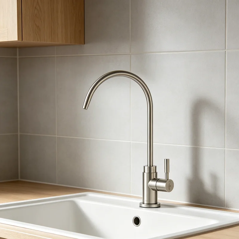 Collier 304 Stainless Steel Water Purifier Faucet, 360° Rotatable Pure Water Tap with Brass Screw Rod, Fits 1/4 Inch Water Pipe
Collier 304 Stainless Steel Water Purifier Faucet, 360° Rotatable Pure Water Tap with Brass Screw Rod, Fits 1/4 Inch Water Pipe