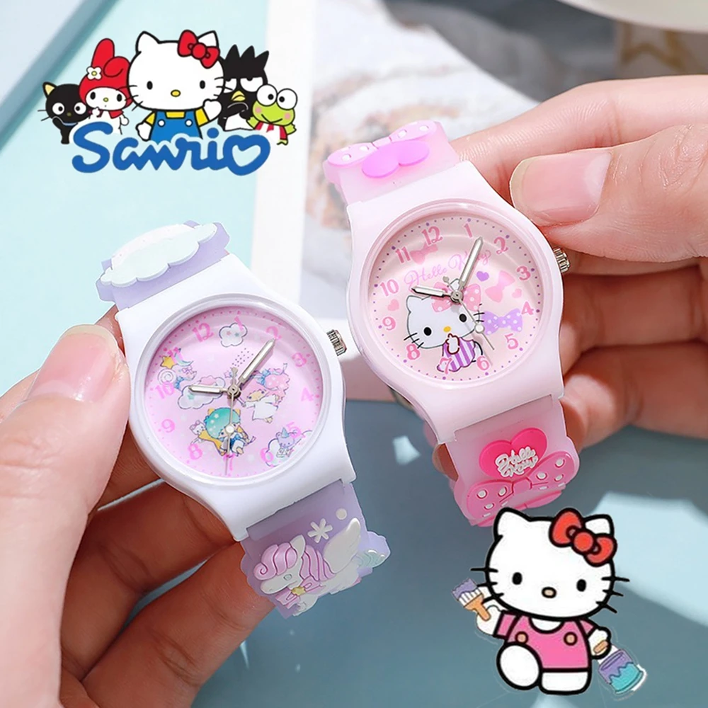 3d Pattern Child Wrist Watch Sanrio Hello Kitty Cinnamoroll Waterproof Watch Kuromi Cartoon Christmas Watchband Kids Gift
3d Pattern Child Wrist Watch Sanrio Hello Kitty Cinnamoroll Waterproof Watch Kuromi Cartoon Christmas Watchband Kids Gift