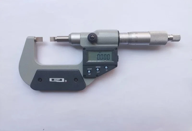digital display knife edge micrometer Electronic digital display blade micrometer 0-25mm * 0.001 Thickness 0.4 0.7
digital display knife edge micrometer Electronic digital display blade micrometer 0-25mm * 0.001 Thickness 0.4 0.7