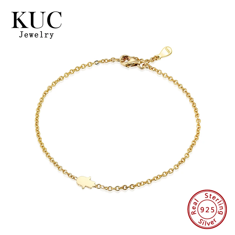 Minimalist Fashionable Fine Jewelry 18k Gold Plated 925 Sterling Silver Glossy Hamsa Hand Bracelet
Minimalist Fashionable Fine Jewelry 18k Gold Plated 925 Sterling Silver Glossy Hamsa Hand Bracelet