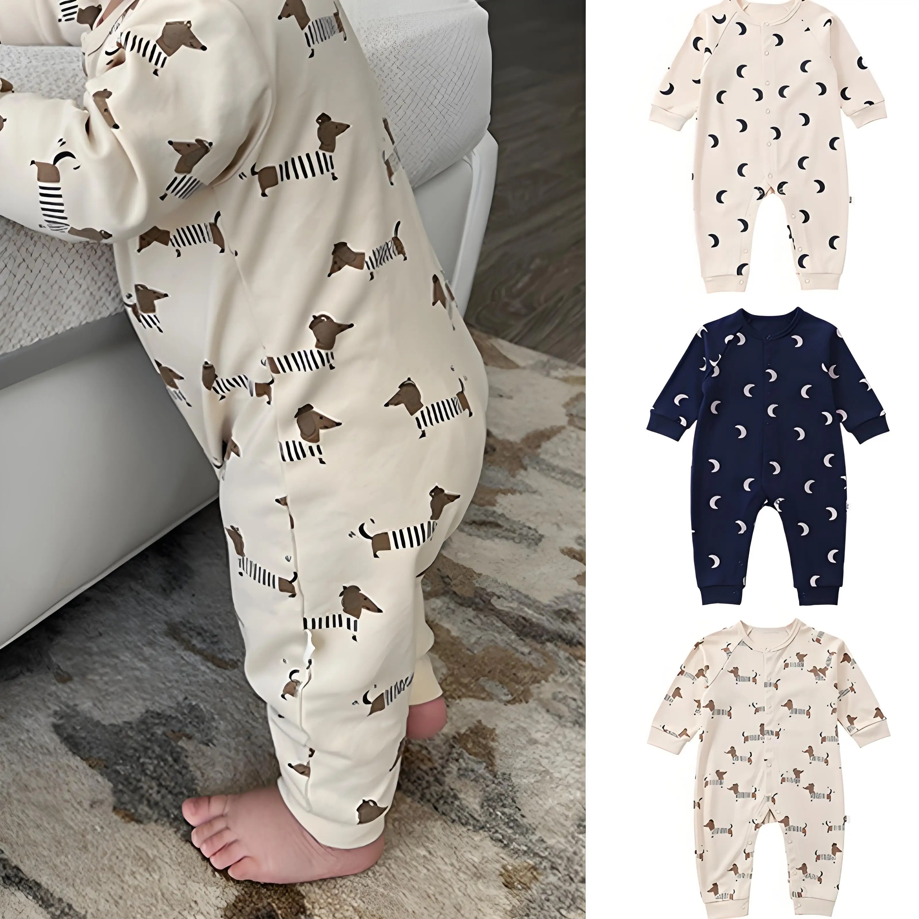 Baby Crawling Clothes Baby Boy Girl Rompers Clothes Spring Autumn Newborn Infants Cotton Outfit Animal Jumpsuit Clothing 0-36 M
Baby Crawling Clothes Baby Boy Girl Rompers Clothes Spring Autumn Newborn Infants Cotton Outfit Animal Jumpsuit Clothing 0-36 M