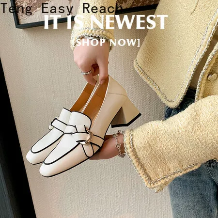 Single Shoe Women's Summer Mid Heel Thick Heel Genuine Leather Soft Leather Small Leather Shoes Bow Lefu Shoes French Soft Sole
Single Shoe Women's Summer Mid Heel Thick Heel Genuine Leather Soft Leather Small Leather Shoes Bow Lefu Shoes French Soft Sole
