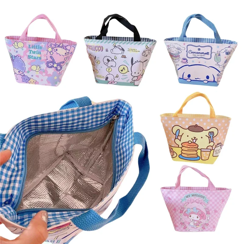 Kawaii Sanrio My Melody Bento Bag Cinnamoroll Pochacco Student Cartoon Canvas Lunch Box Bag Insulation Refrigerated Picnic Bag
Kawaii Sanrio My Melody Bento Bag Cinnamoroll Pochacco Student Cartoon Canvas Lunch Box Bag Insulation Refrigerated Picnic Bag