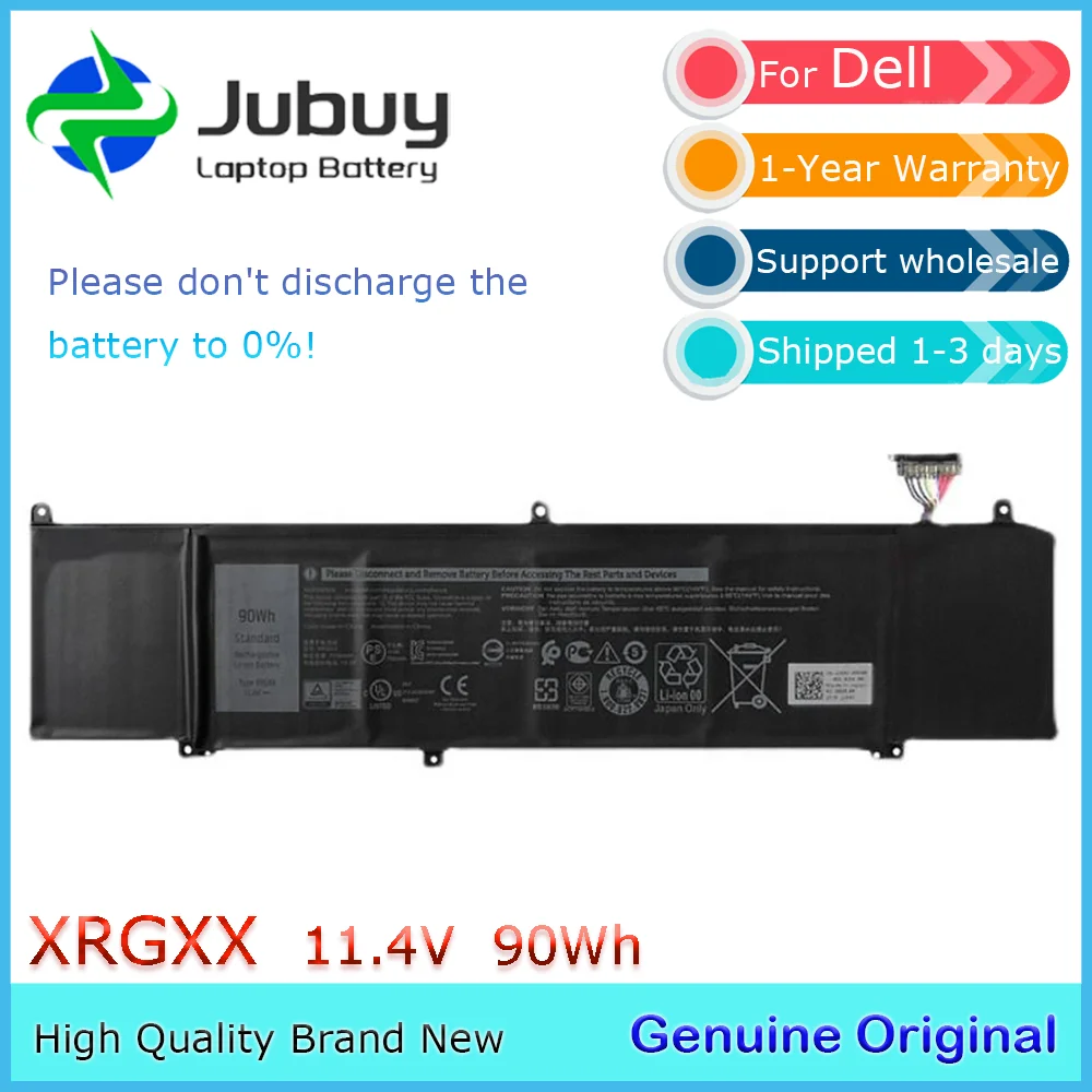 NEW XRGXX 6YV0V 11.4V 90Wh Battery For DELL Alienware 2018 M15 M17 Series P37E ALW15M
NEW XRGXX 6YV0V 11.4V 90Wh Battery For DELL Alienware 2018 M15 M17 Series P37E ALW15M