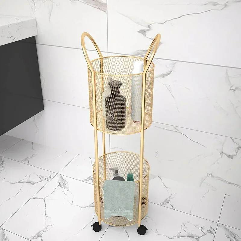 Nordic Wrought Iron Shelf Kitchen Creative Storage Rack Bathroom Fashion Toiletries Trolley Iron Shelf Bathroom Accessories
Nordic Wrought Iron Shelf Kitchen Creative Storage Rack Bathroom Fashion Toiletries Trolley Iron Shelf Bathroom Accessories