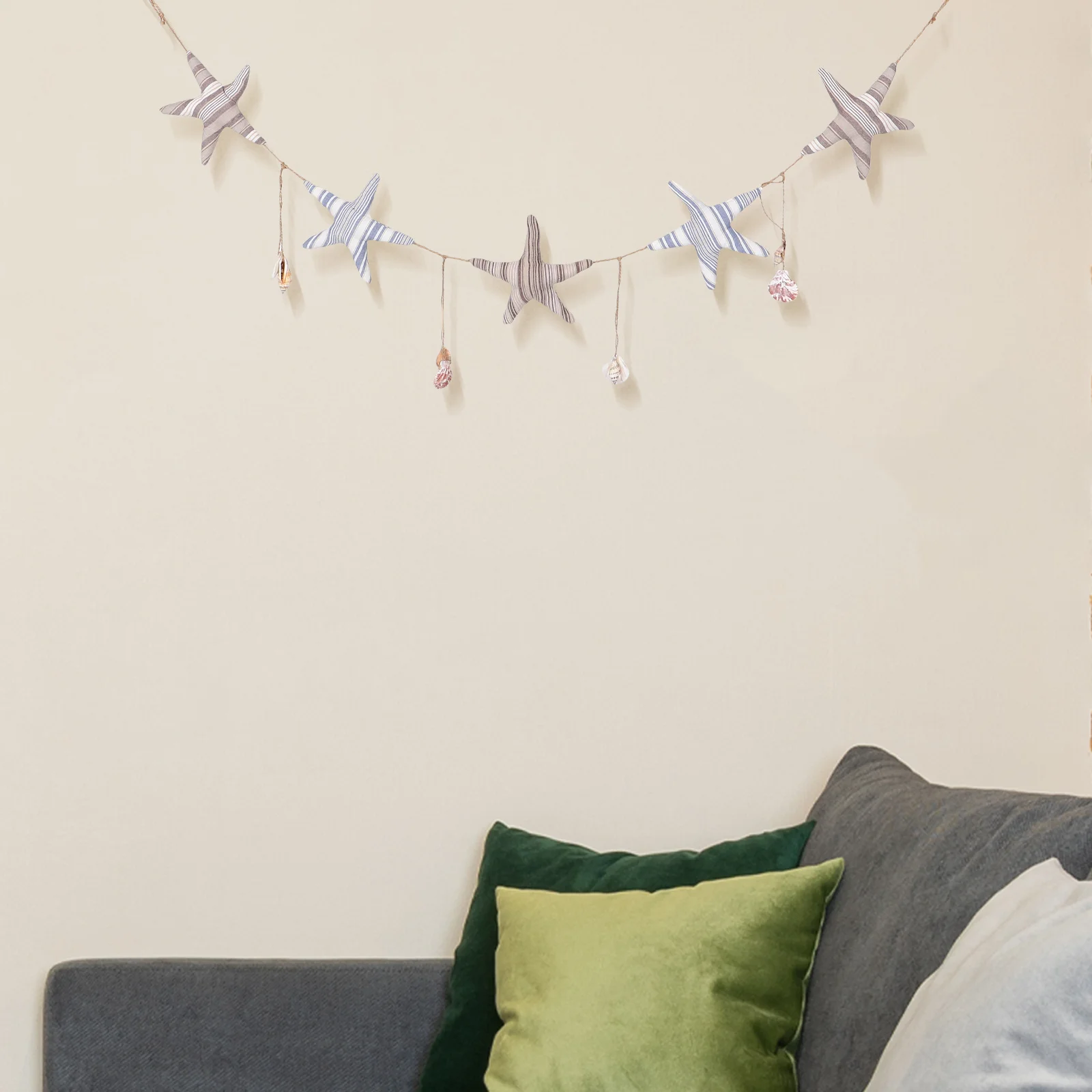 Nautical Garland Seashells Sea Star Hanging Wall Decoration Soft Fabric Ocean Themed Room Decor Nursery Art Sea Star Garland
Nautical Garland Seashells Sea Star Hanging Wall Decoration Soft Fabric Ocean Themed Room Decor Nursery Art Sea Star Garland