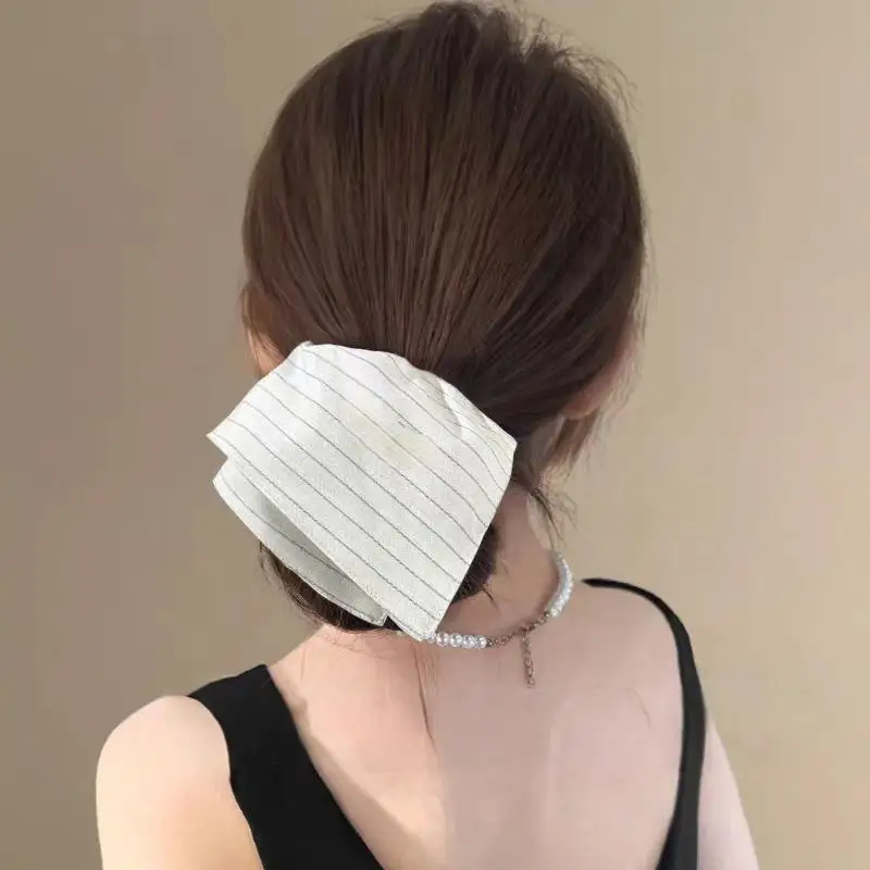 Large Square Scrunchies Hair Rope Korean Elastic Hair Band Square Headrope Intestine Hair Band Low Temperament Ponytail Headban
Large Square Scrunchies Hair Rope Korean Elastic Hair Band Square Headrope Intestine Hair Band Low Temperament Ponytail Headban