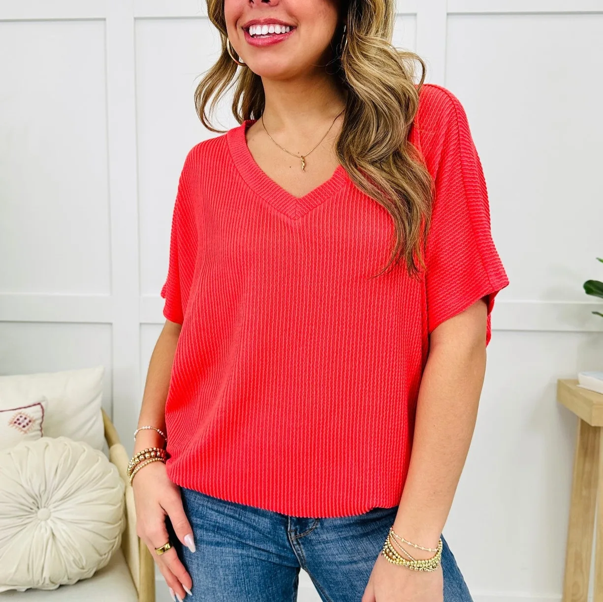 Multicolor Loose Fit V-Neck Casual T-Shirt Women's Top Summer New Style Versatile Loose Shirt Short Sleeve Comfortable Shirt
Multicolor Loose Fit V-Neck Casual T-Shirt Women's Top Summer New Style Versatile Loose Shirt Short Sleeve Comfortable Shirt