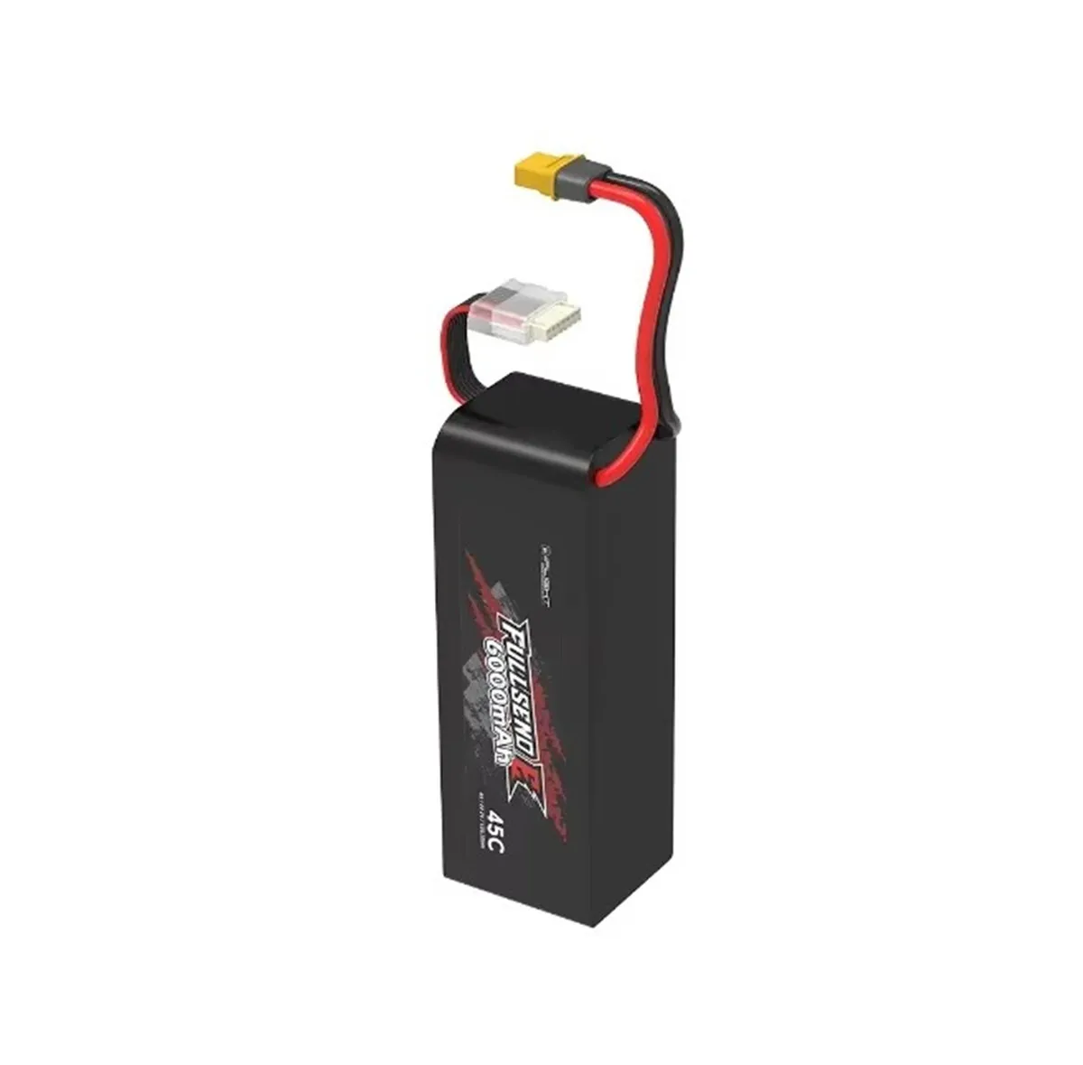 iFlight Fullsend E 6000 мАч 6S 22,2 В 45C LI-PO аккумулятор с разъемом XT60 для деталей FPV
iFlight Fullsend E 6000 мАч 6S 22,2 В 45C LI-PO аккумулятор с разъемом XT60 для деталей FPV