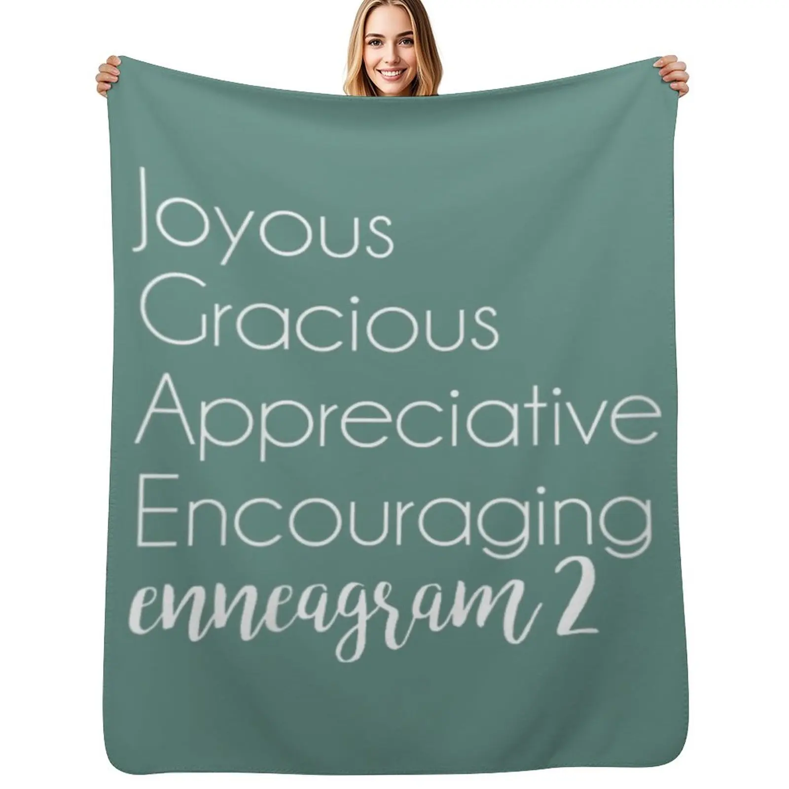 Womens Enneagram Type 2 Helper Alternative V-Neck Throw Blanket Cozy Warm Blanket for Bed Room Decor
Womens Enneagram Type 2 Helper Alternative V-Neck Throw Blanket Cozy Warm Blanket for Bed Room Decor