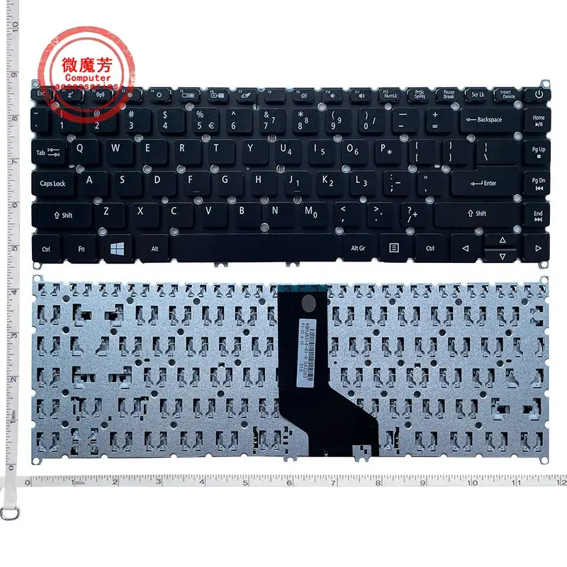 Английская клавиатура для ноутбука ACER A314-41 A314-33 A514-51G A514-51KG TMP40-51 TMP414 N18P4 TravelMate P214 TMB114-21 TMP214-51g
Английская клавиатура для ноутбука ACER A314-41 A314-33 A514-51G A514-51KG TMP40-51 TMP414 N18P4 TravelMate P214 TMB114-21 TMP214-51g