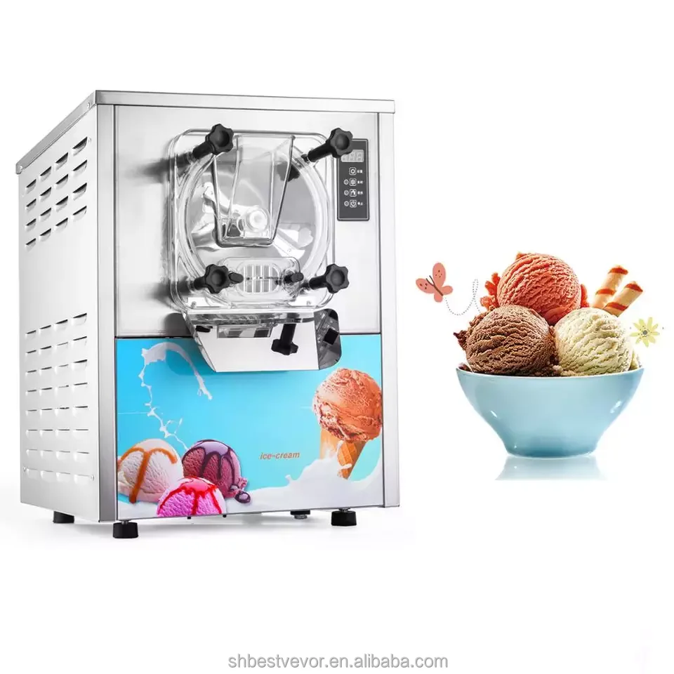 SIHAO In Stock YKF116 110V 220V ice cream machine 20L/H Hot Selling Commercial Frozen Hard Ice Cream Machine Maker
SIHAO In Stock YKF116 110V 220V ice cream machine 20L/H Hot Selling Commercial Frozen Hard Ice Cream Machine Maker