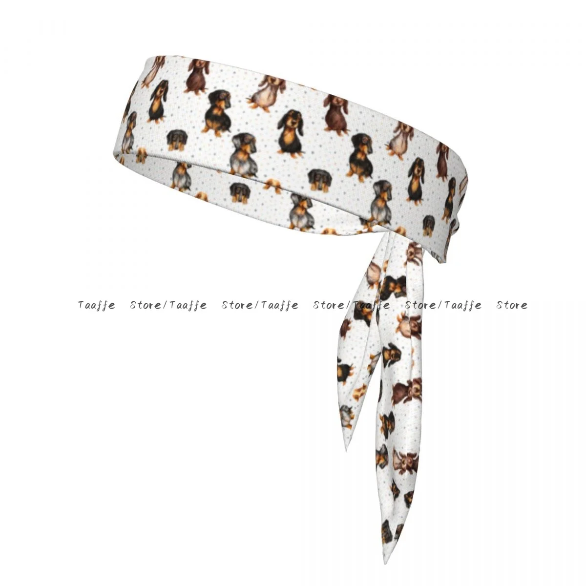 Tie Headbands Cute Dachshund On Polka Dot Sports Head Band Athletic Sweatband Bandana Sweat Wicking
Tie Headbands Cute Dachshund On Polka Dot Sports Head Band Athletic Sweatband Bandana Sweat Wicking