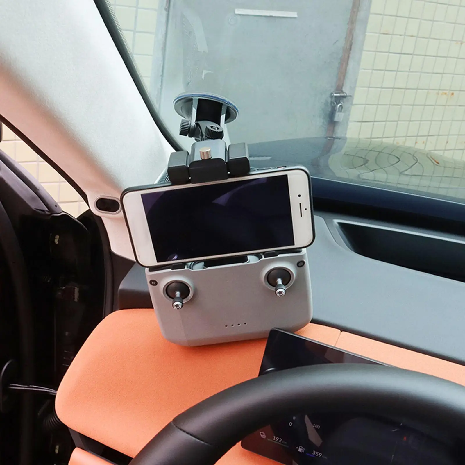 Remote Control Car Mount Adjustable Suction Cup Holder Vehicle Mount Stable Base for RC Compatible Controllers