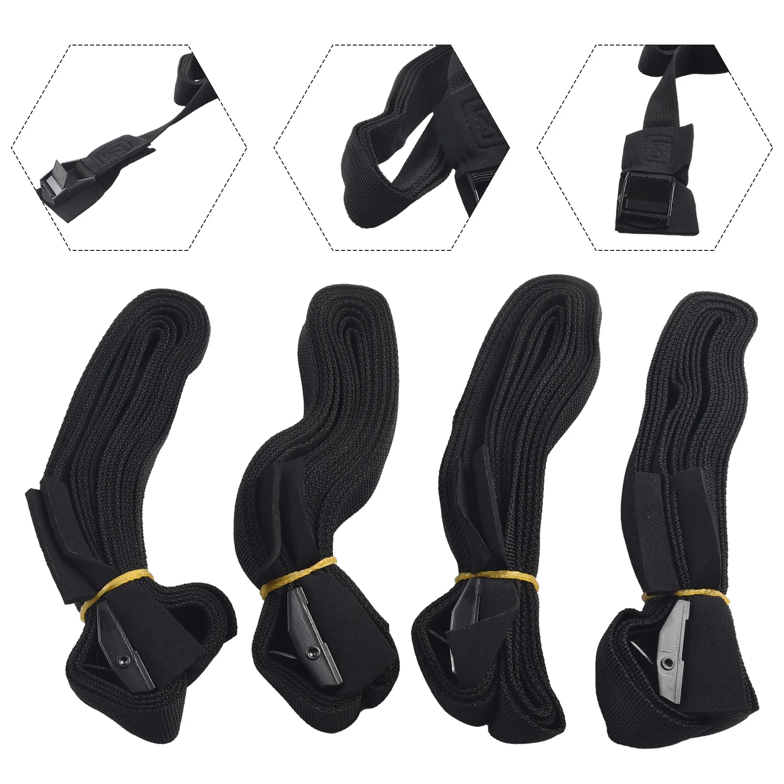 Brand New New 4PCS Buckle Car Roof Rack Rack Black Board Carrier High Breaking Strength Lashing 250 Kg 300x2.5cm
Brand New New 4PCS Buckle Car Roof Rack Rack Black Board Carrier High Breaking Strength Lashing 250 Kg 300x2.5cm