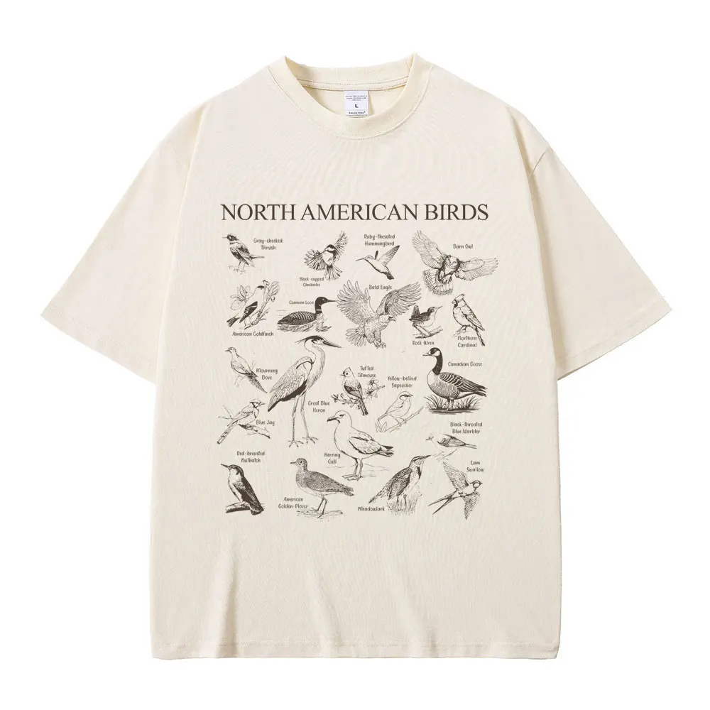 North American Birds Guide Funny Meme Graphic T-shirt Men Women Casual Cozy Cotton Short Sleeve Oversized T Shirts Streetwear
North American Birds Guide Funny Meme Graphic T-shirt Men Women Casual Cozy Cotton Short Sleeve Oversized T Shirts Streetwear