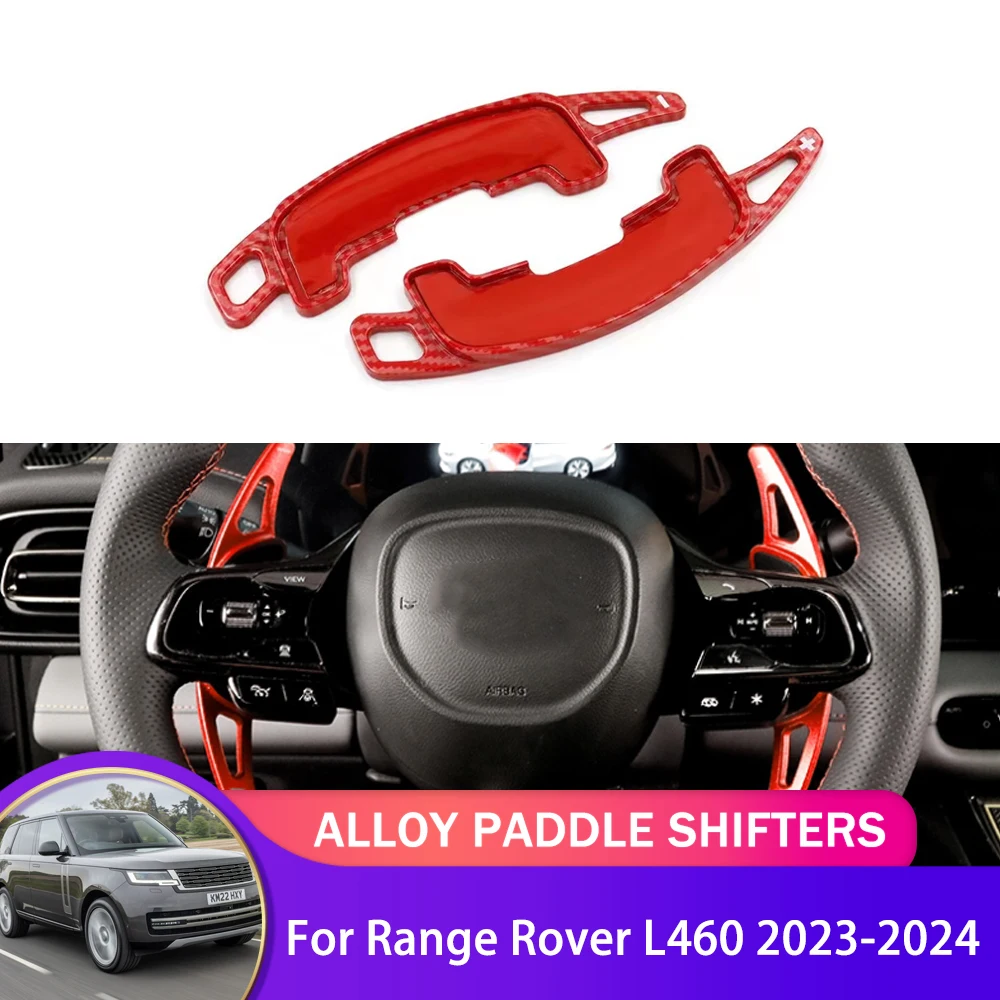 Рычажные переключатели передач из сплава для Land Rover Range Rover L460 2023 2024, удлинитель рулевого колеса автомобиля, крышка переключения, аксессуары для стайлинга автомобиля
Рычажные переключатели передач из сплава для Land Rover Range Rover L460 2023 2024, удлинитель рулевого колеса автомобиля, крышка переключения, аксессуары для стайлинга автомобиля